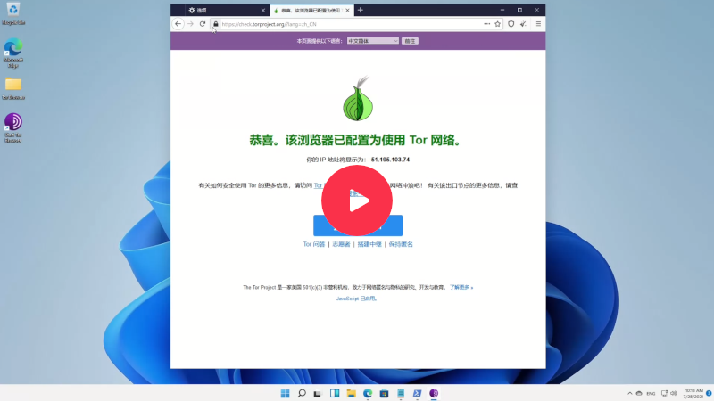 Tor Bridge video